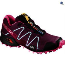 Salomon Speedcross 3 Women's Trail Running Shoes - Size: 4 - Colour: BORDEAUX-PINK